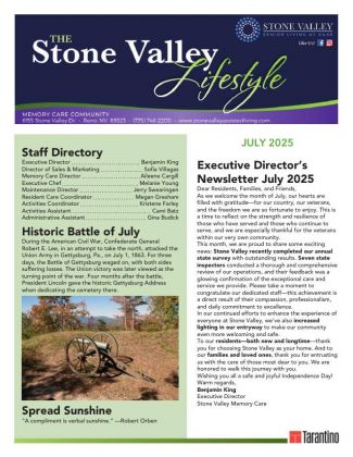 Independent Living Current Newsletter
