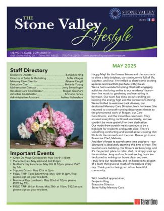 Independent Living Current Newsletter